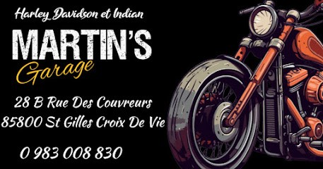 Martin’s Garage, Garage Moto à Saint-Gilles-Croix-de-Vie