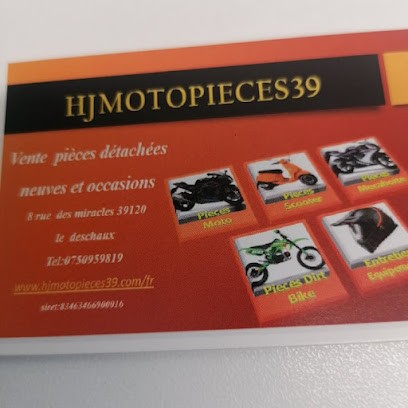 Hjmotopieces39, Magasin d'Equipements et Pièces Moto au Deschaux