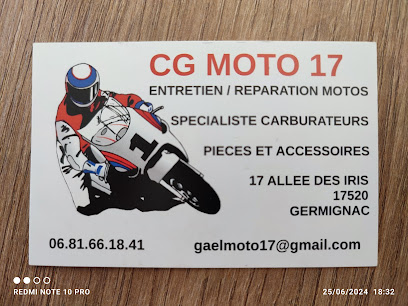 Cg Moto 17, Garage Moto à Germignac