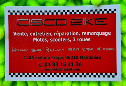 Cisco Bike, Garage Moto à Mandelieu-la-Napoule